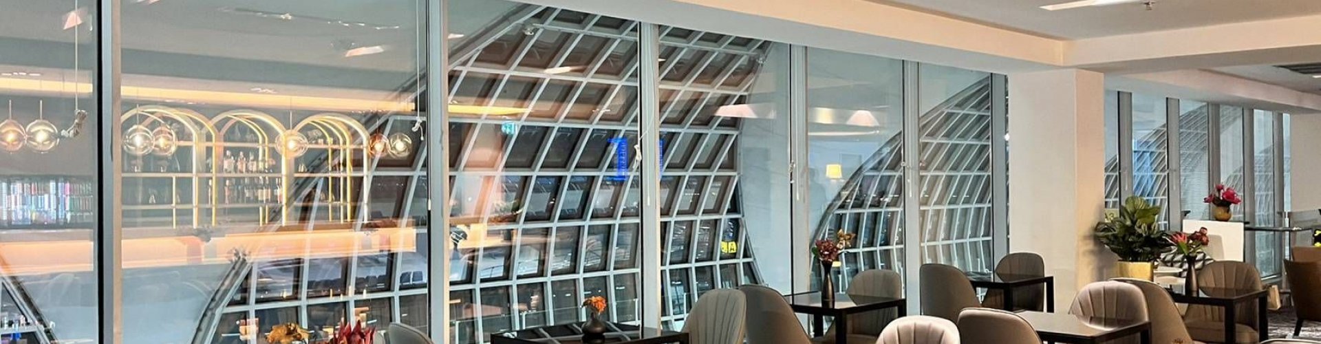 Sunset view near Bangkok Intl Airport hotel