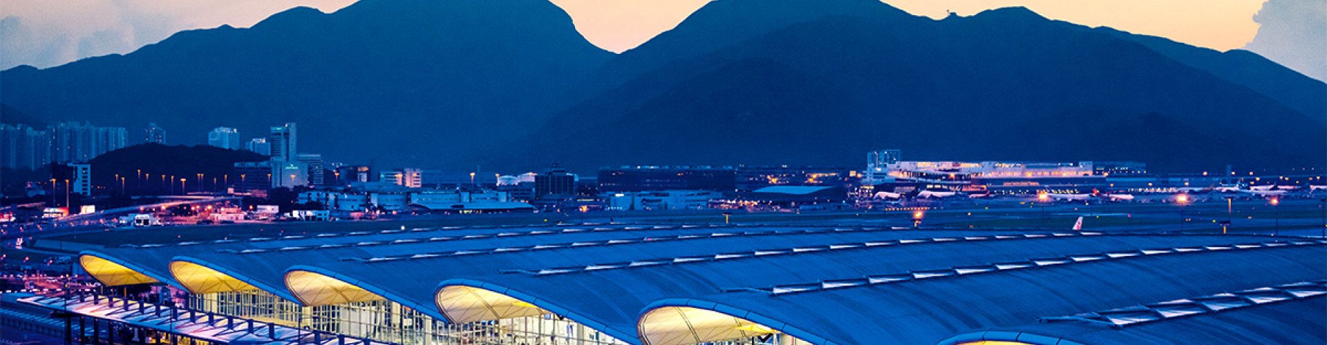 Hong Kong Intl Airport hotel stay view