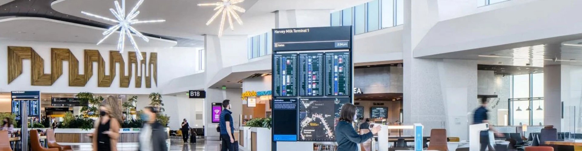 San Francisco Airport hotel shuttle bus