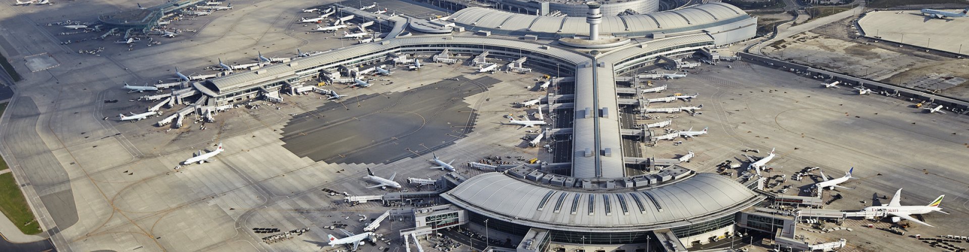 Arrivals hall at Toronto Pearson Airport, ON, CA