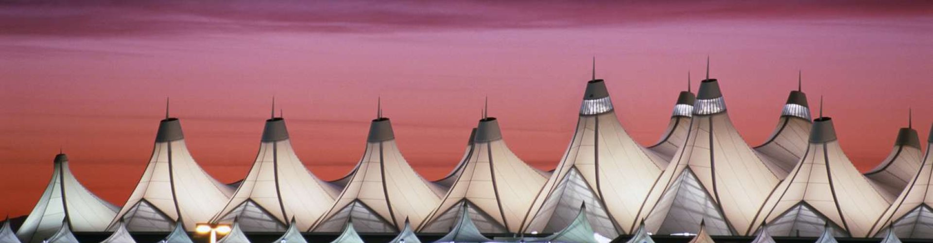 Sunset view near Denver Intl Airport hotel