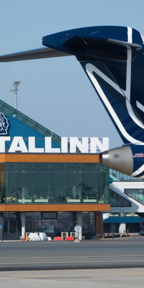 Hotel Shuttle Bus at Lennart Meri Tallinn Airport