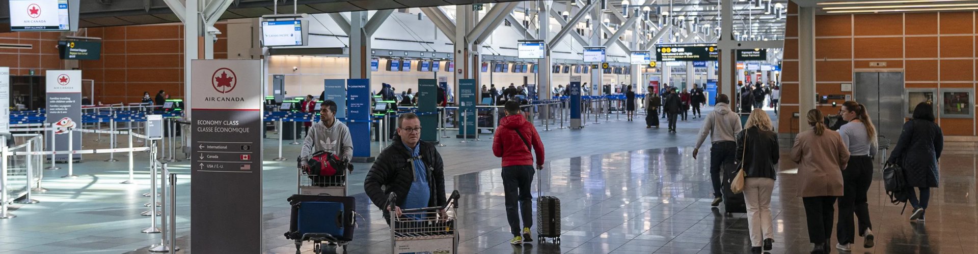 Evening view near Vancouver Airport hotel