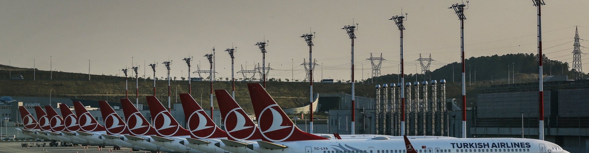 Arrivals hall at Istanbul Airport, TR