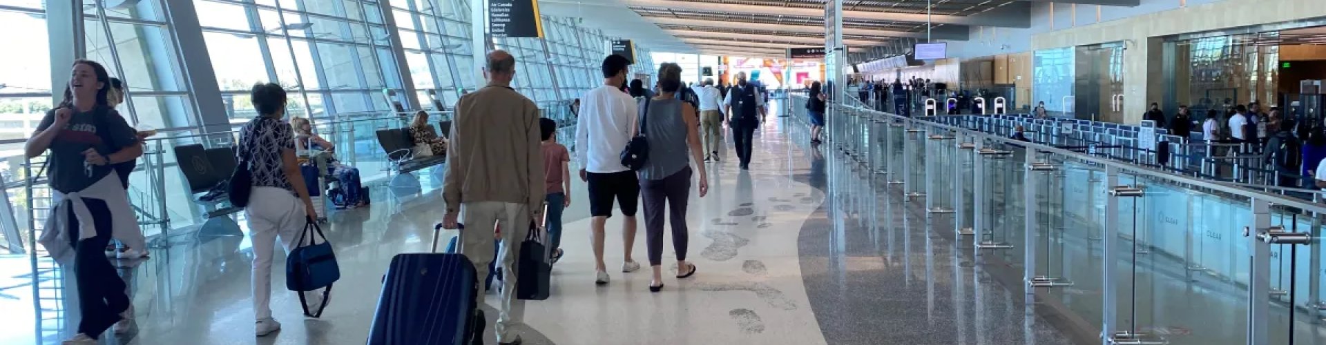 Sunset view from a hotel near San Diego International Airport