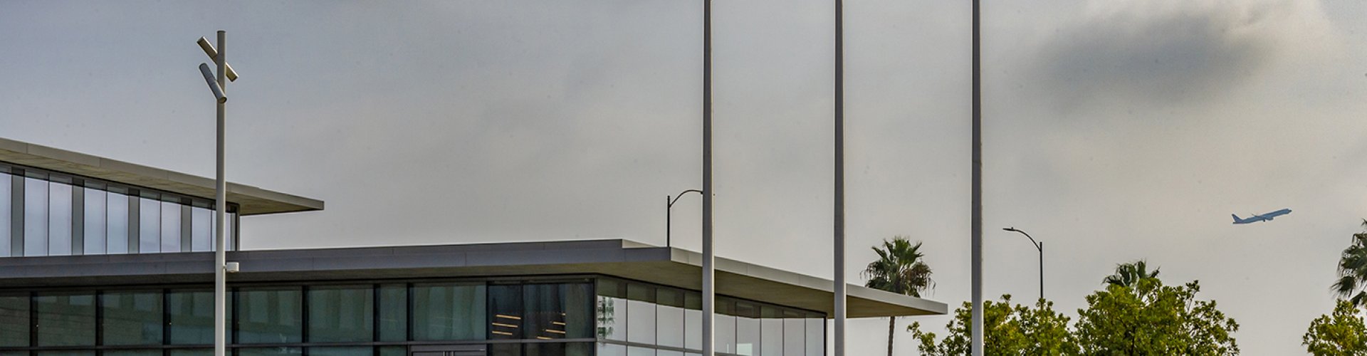 Los Angeles Airport hotel welcome scene