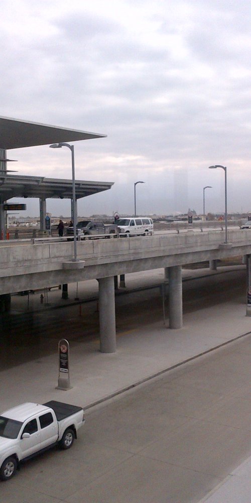 Hotel shuttle at Winnipeg J A Richardson Intl Airport