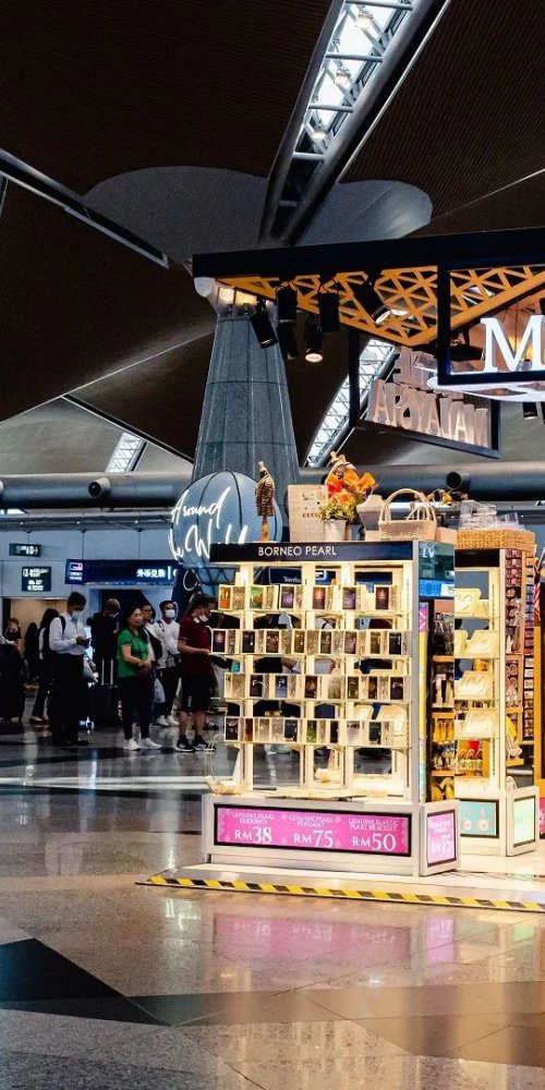 Kuala Lumpur Airport shuttle and transit map