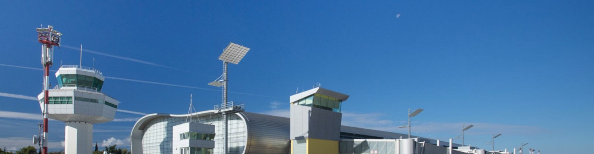 Beautiful sunset view near Dubrovnik Airport hotel